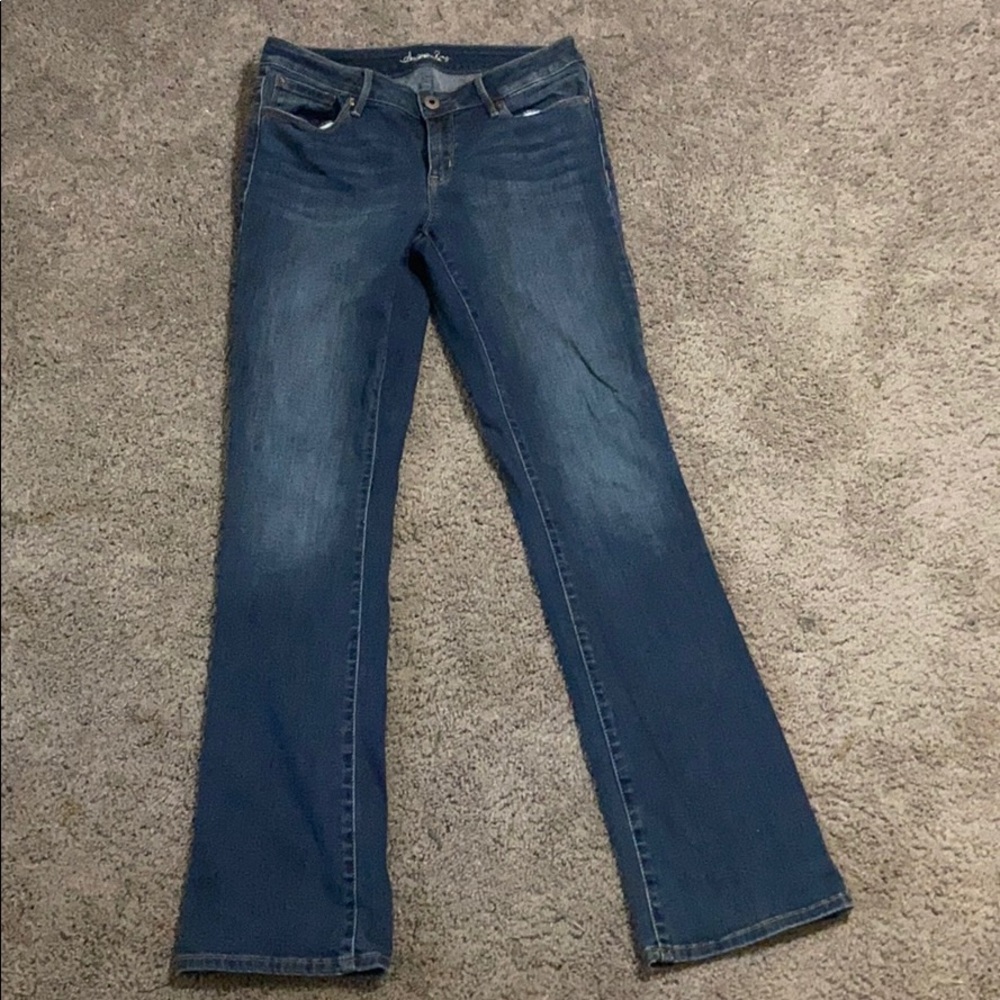 Boot cut jeans